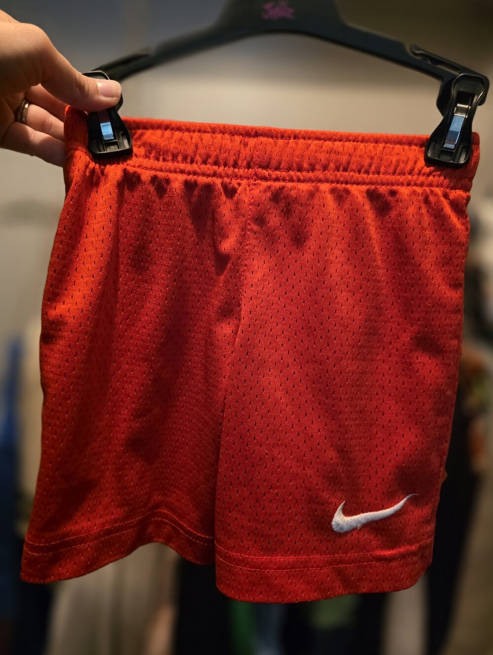 Nike Toddler Boys 4T Orange Shorts